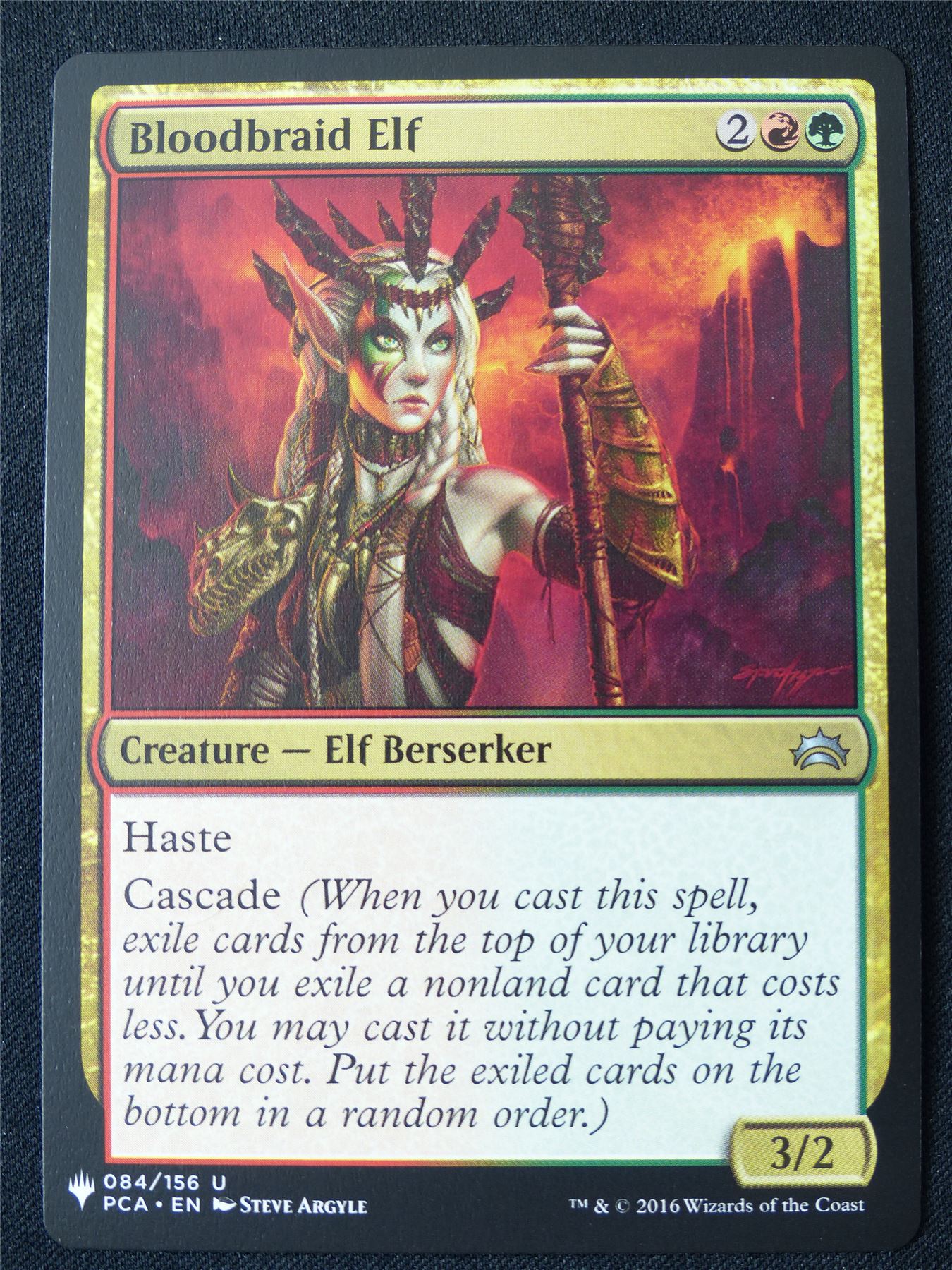 Bloodbraid Elf - PCA - Mtg Card #15P