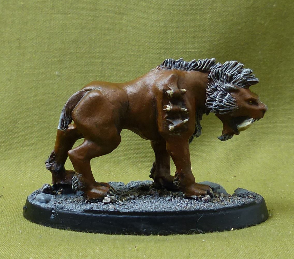 Classic Metal Sabretooth painted - Ogor Mawtribe - Warhammer Old World #37P