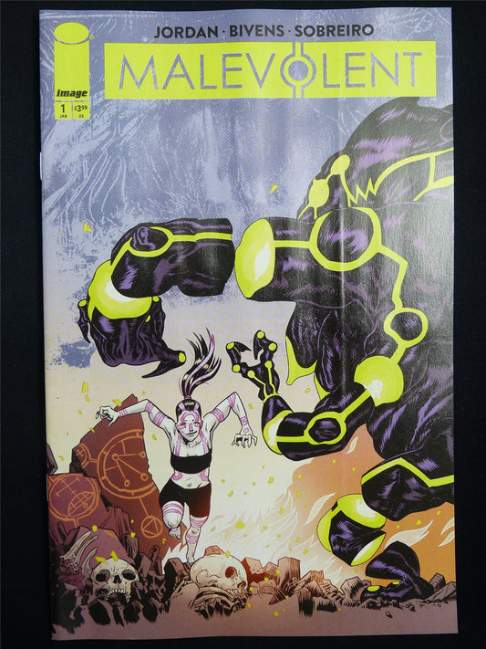 MALEVOLENT #1 - Feb 2026 Image Comic #2LW