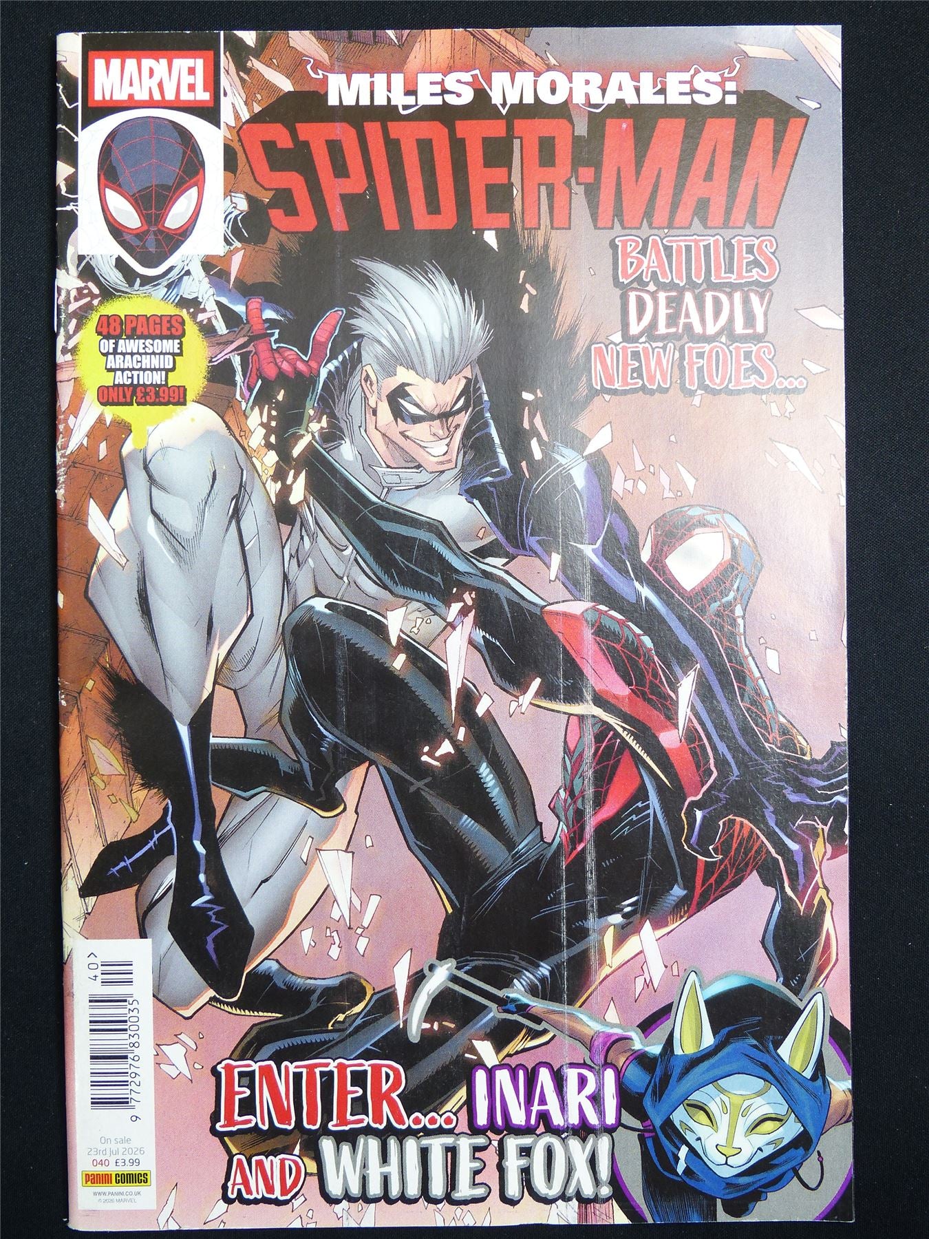 Miles Morales: SPIDER-MAN #40 Panini - Marvel Comic #36H