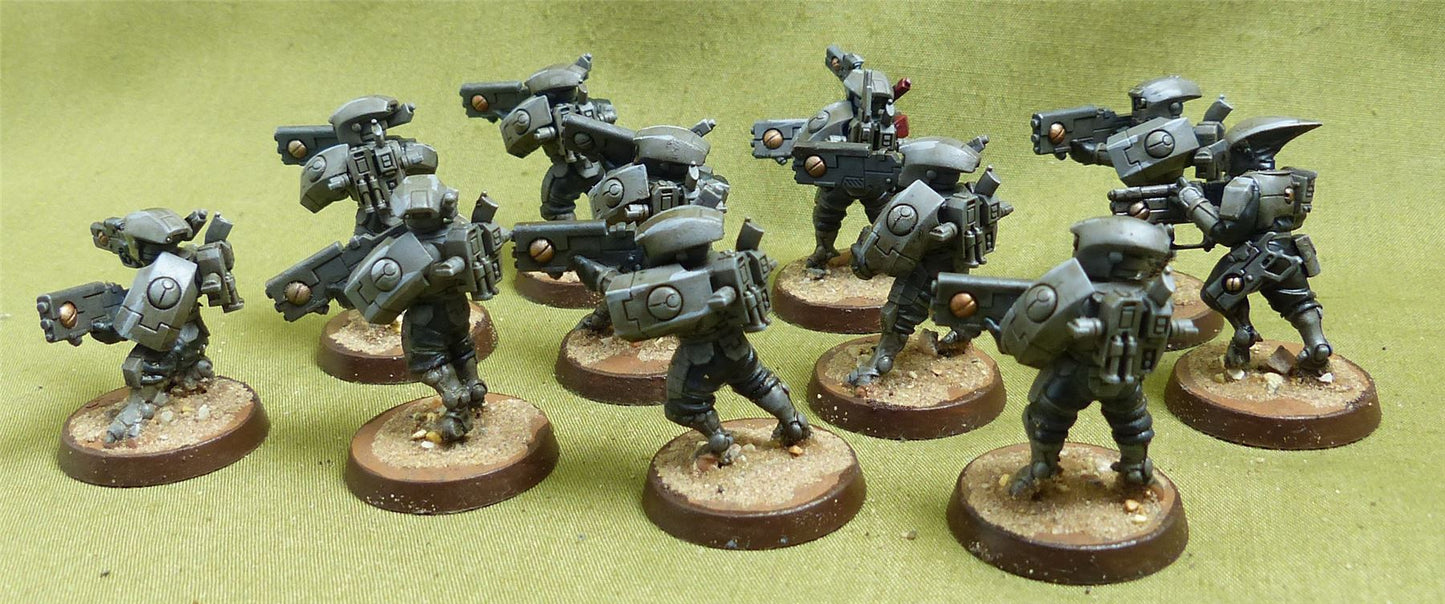Fire Warriors Breacher Team painted - Tau Empire - Warhammer 40K #YG