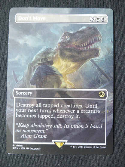Don't Move Borderless - REX - Mtg Card #125