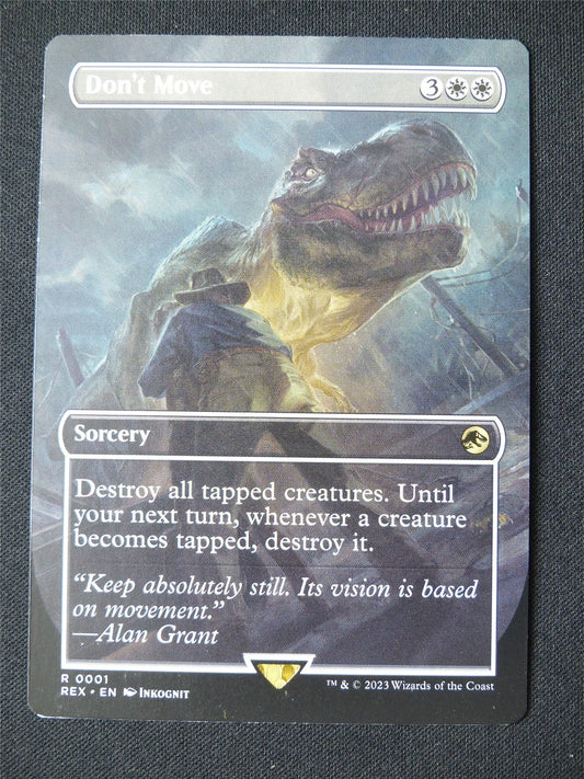 Don't Move Borderless - REX - Mtg Card #125