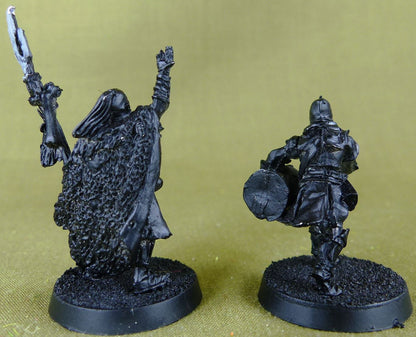 Uruk Hai Shaman and Drummer - LOTR Warhammer - Warhammer AoS 40k #14F