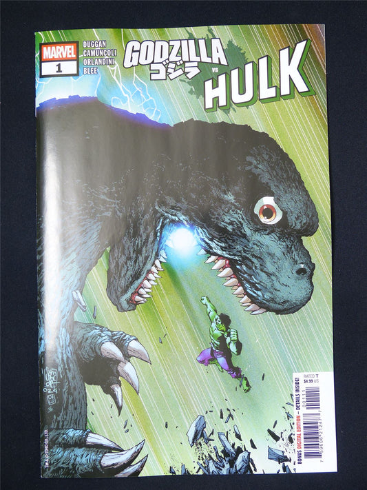 Godzilla vs HULK #1 - Jul 2025 Marvel Comic #2NS