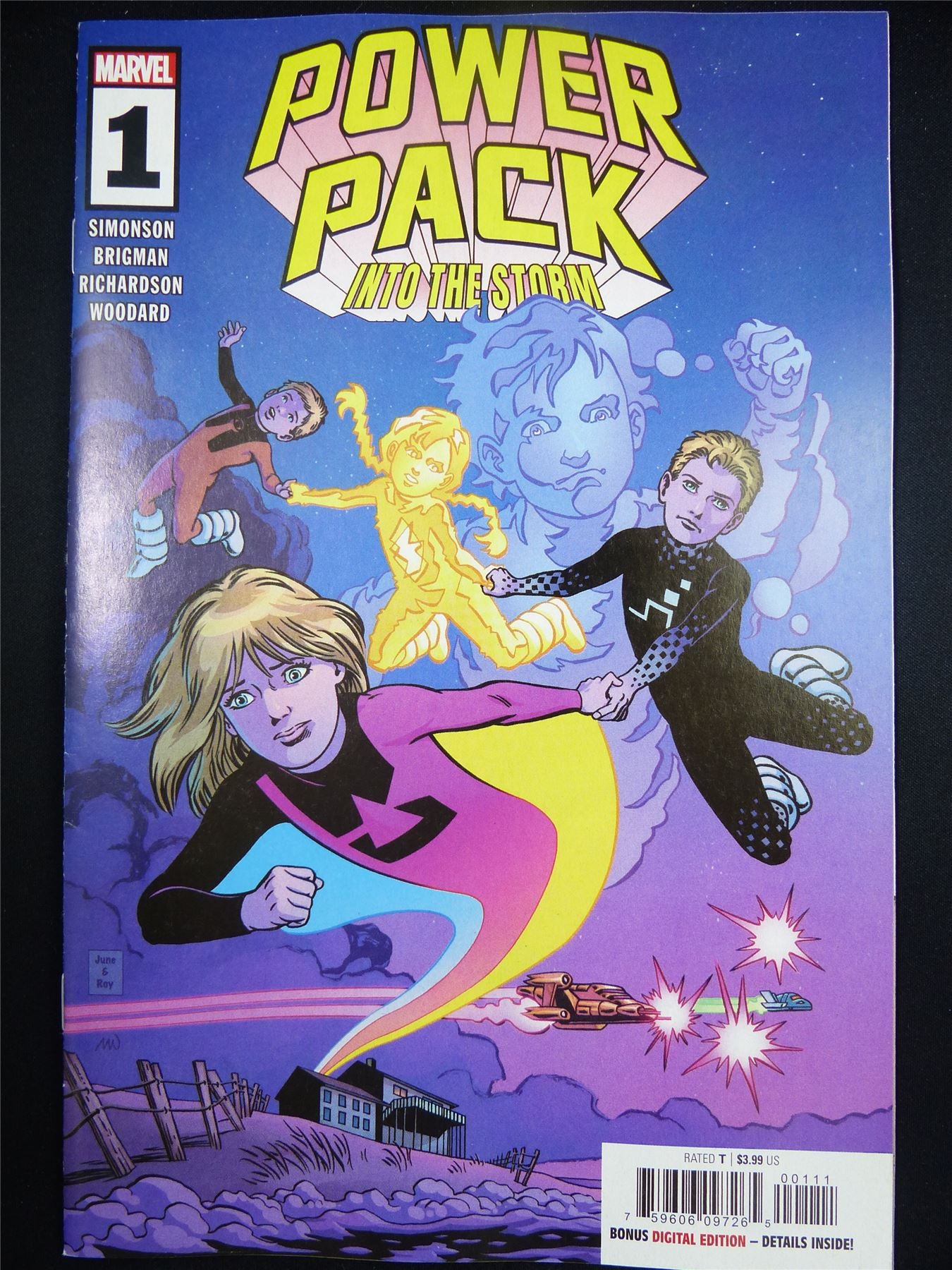 POWER Pack into the Storm #1 - Marvel Comic #3FZ