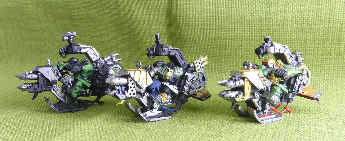 Orks -Deffkoptas without Blades - Warhammer AoS 40k #K