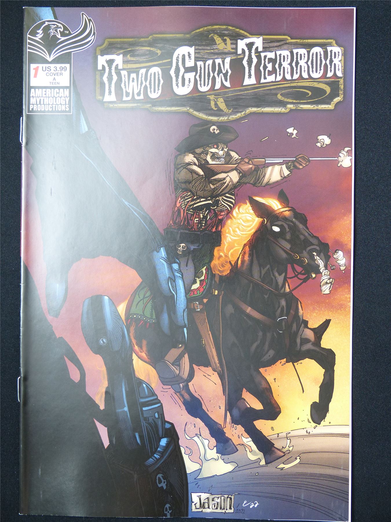 TWO Gun Terror #1 - Dec 2024 Ablaze Comic #66Q