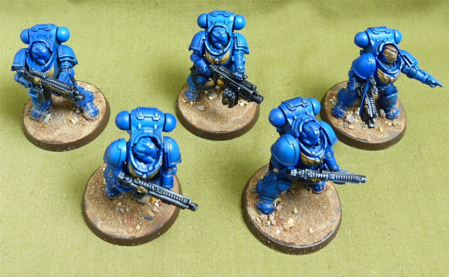 Heavy Intercessor Squad painted - Space Marines - Warhammer 40K #6UH