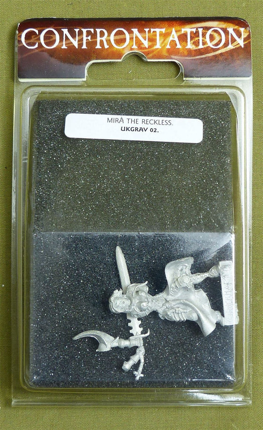 Confrontation: Mira the Reckless Blister - Rackham Metal Minis OOP #25X