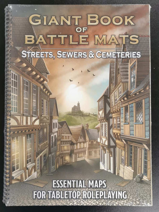 Giant Book of Battle Mats: Streets Sewers & Cemeteries #188