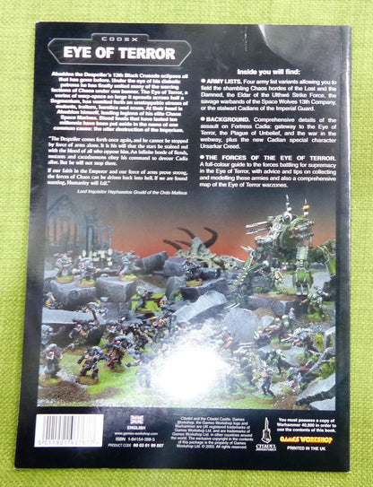 Eye of Terror Codex 2003 Softback Book - Warhammer AoS 40k #96