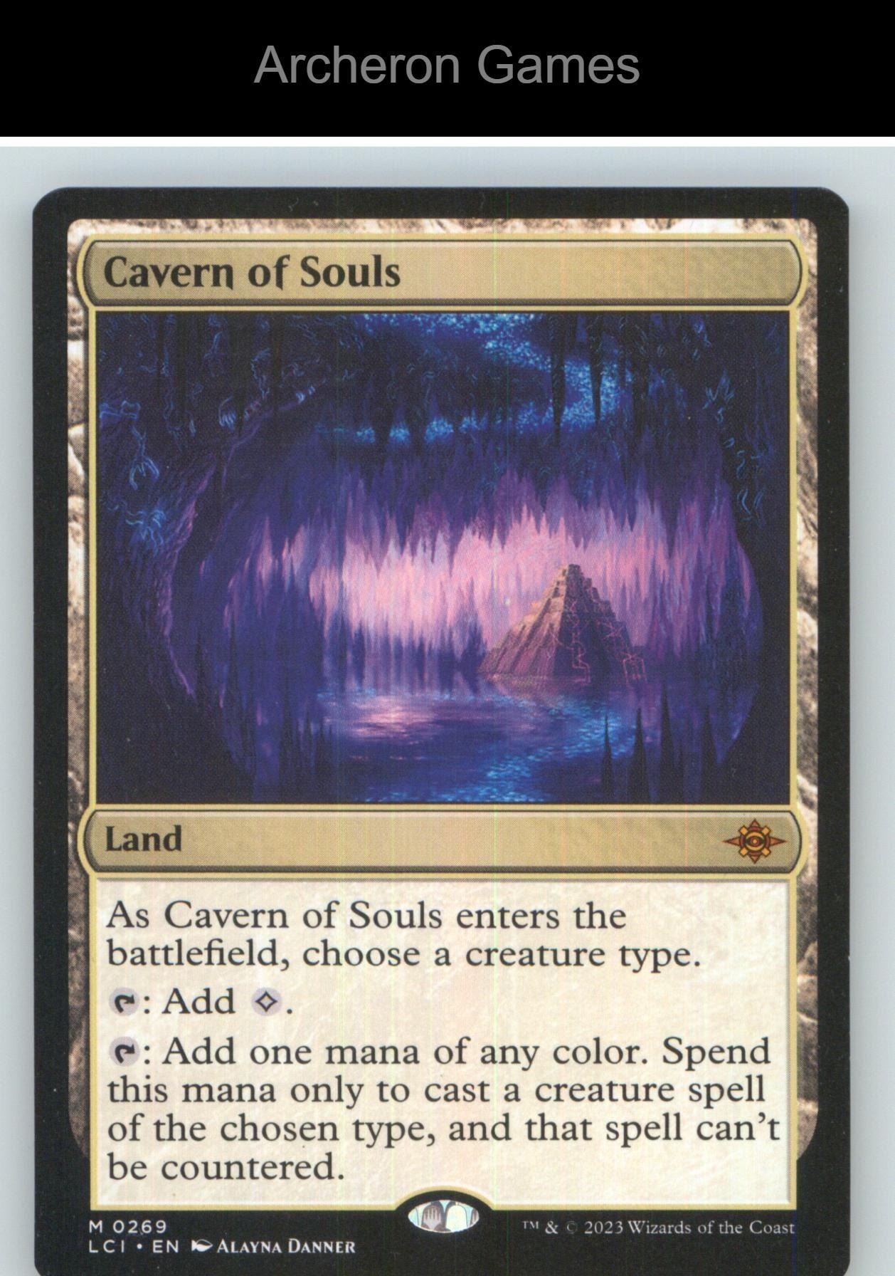 Cavern of Souls (0269) LCI 269 Mythic MTG Card NM/EX+