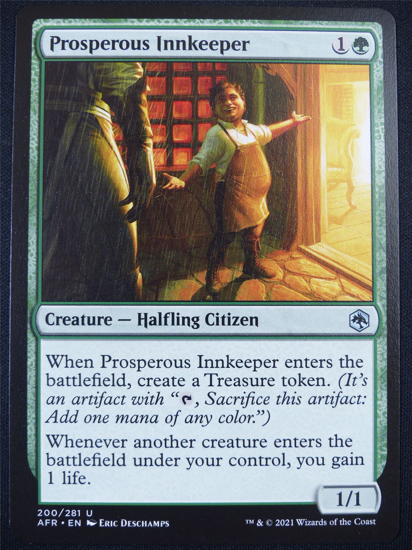 Prosperous Innkeeper - AFR - Mtg Card #56U