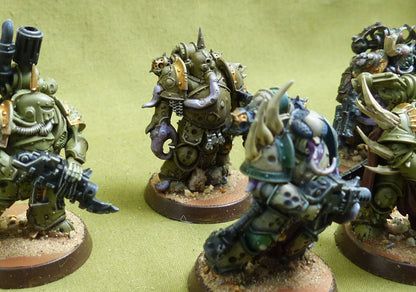 Plague Marines painted - Death Guard - Warhammer 40K #FD