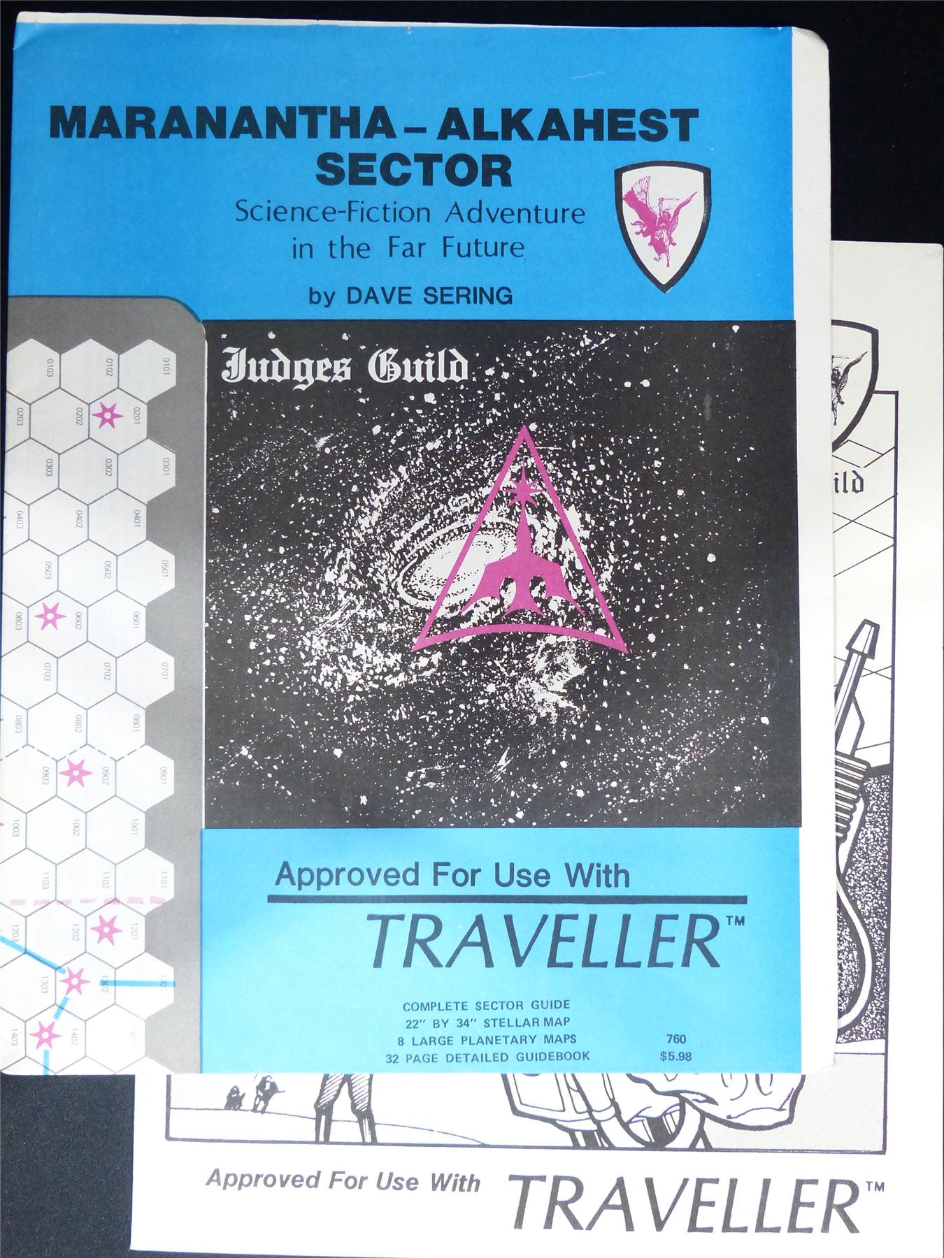 Judges Guild Traveller: Marantha Alkahest Sector - Roleplay Booklet #1X3