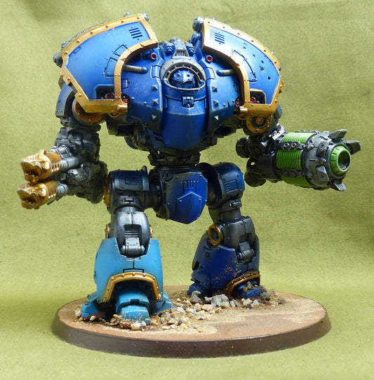 Saturnine Siege Dreadnought - Chiron painted - Space Marines - Warhammer Horus Heresy #6TG