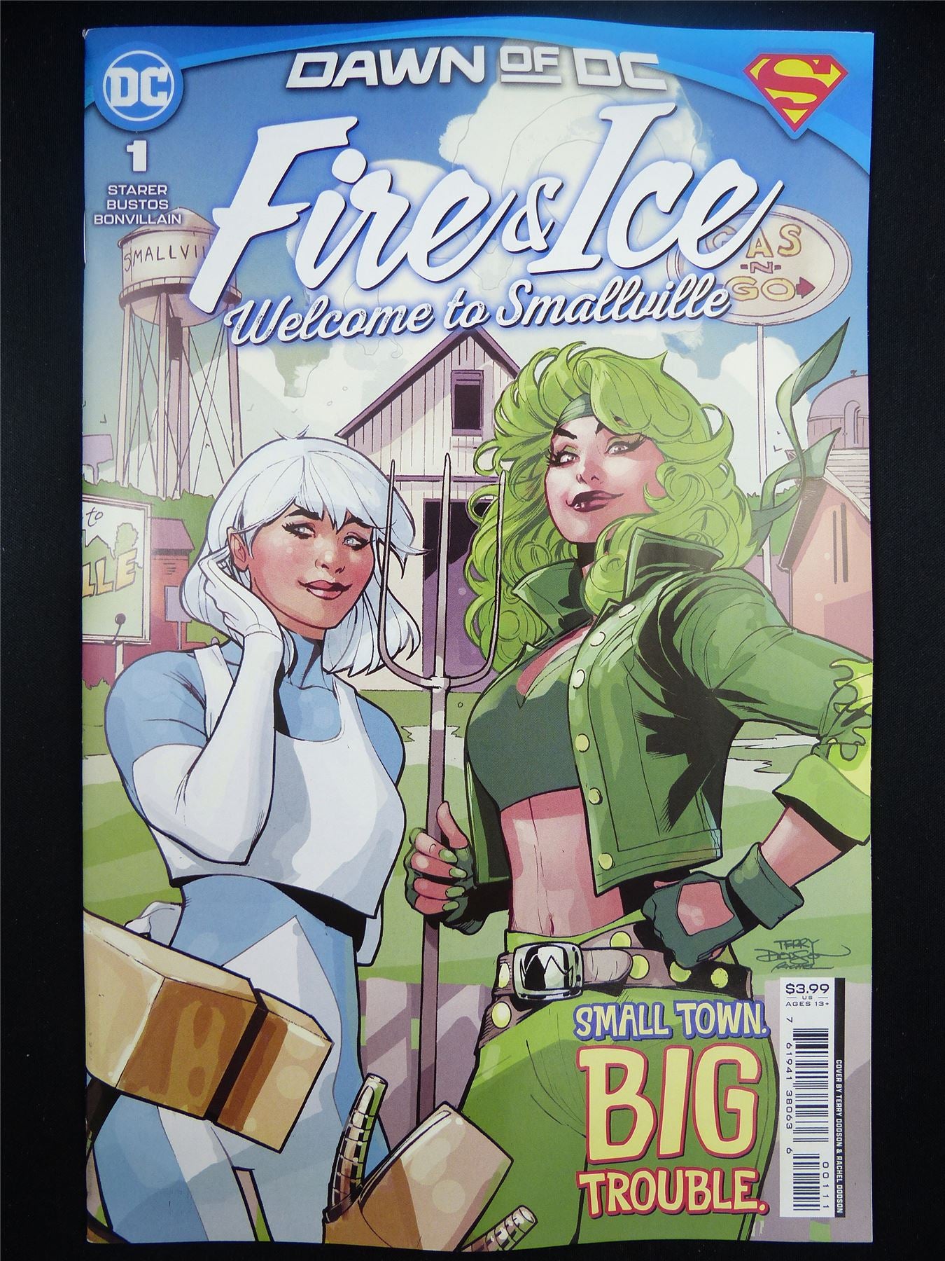 FIRE & Ice: Welcome to Smallville #1 - Nov 2023 DC Comic #8J