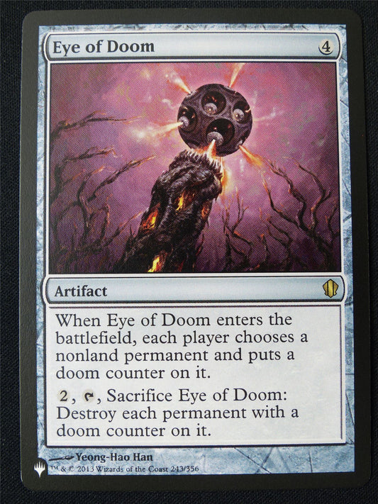 Eye of Doom - C13 - Mtg Card #286