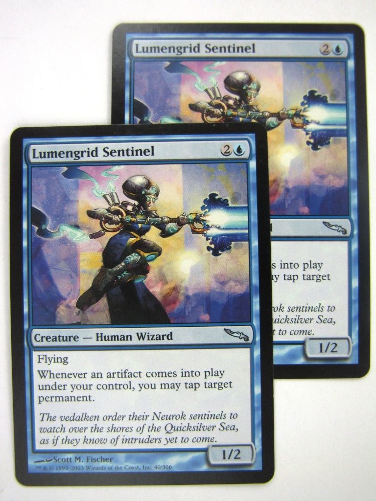 MTG Magic Cards: LUMENGRID SENTINEL x2 # 8G14