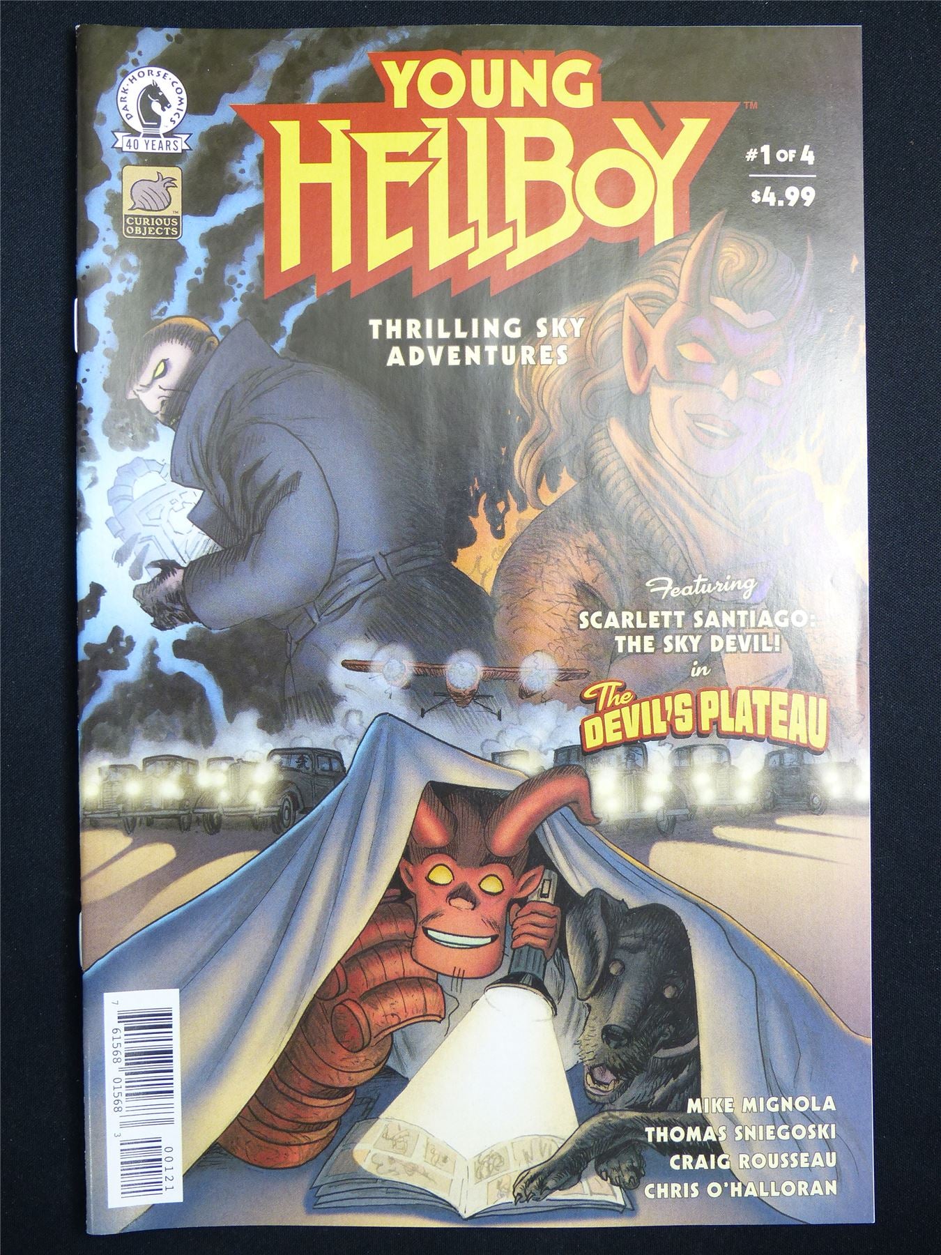 Young HELLBOY: Thrilling Sky Advenutres #1 Cvr B - Dark Horse Comic #3AR