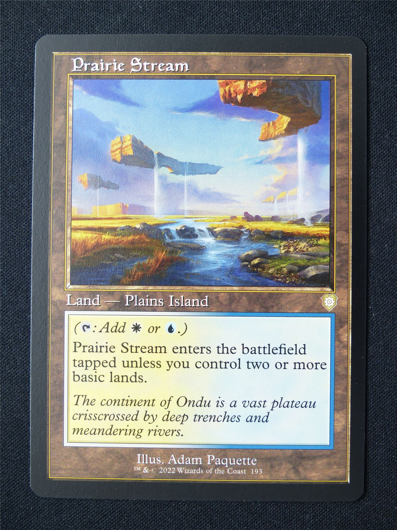 Prarie Stream Retro - BRC - Mtg Card #3GI