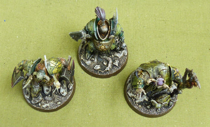 Wurmspat Nurgle Gang painted - Warhammer Underworlds #FA