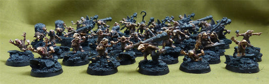 Gnoblars painted set of 38 - Ogor Mawtribes - Warhammer AoS #27G