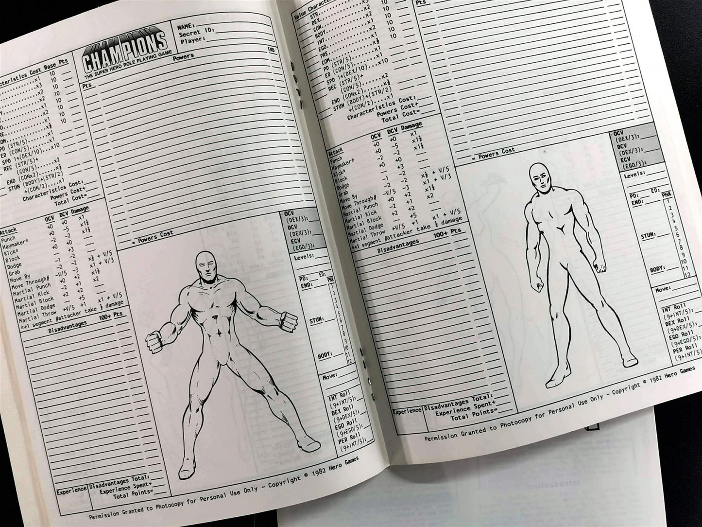 Champions Superhero Roleplaying Game 2nd Edition #1XM