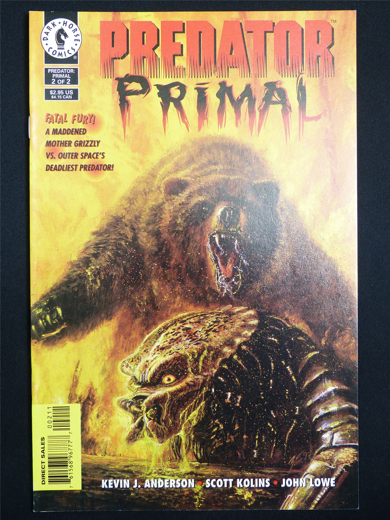 PREDATOR: Primal #2 Cvr A - Dark Horse Comic #394