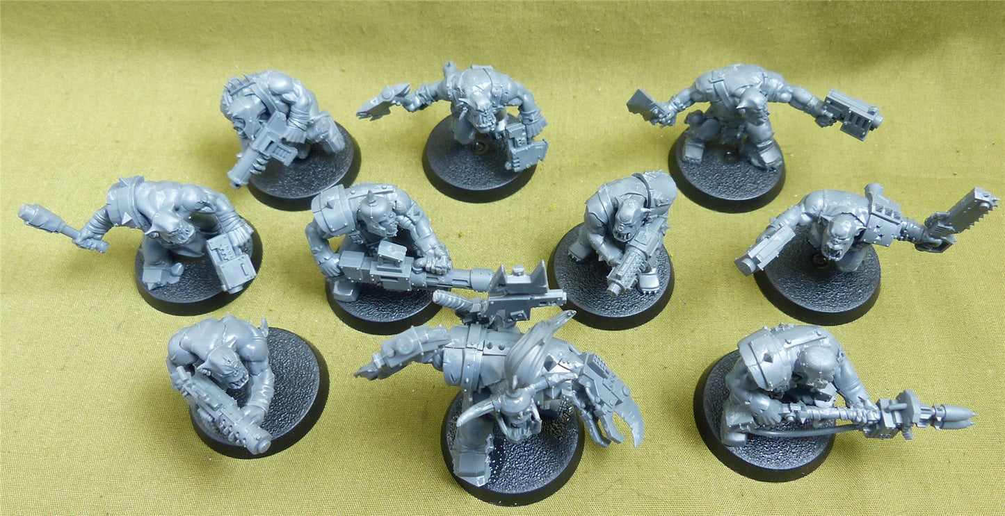 Squad of Boyz - Orks - Warhammer 40K #1UG