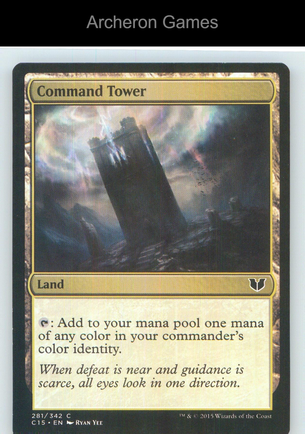 Command Tower C15 281 C MTG Card NM/EX+