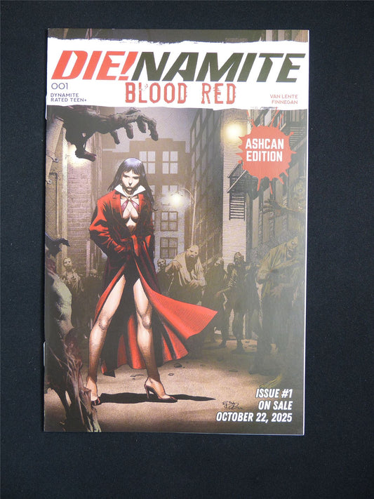 DIE!NAMITE Blood Red #1 Ashcan - Oct 2025 Dynamite Comic #57Y