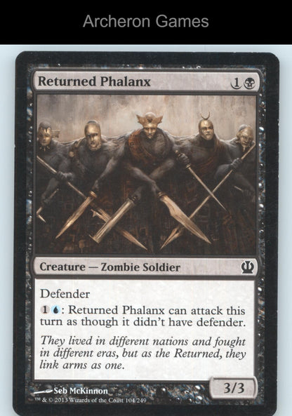 Returned Phalanx 104 C MTG Card Theros