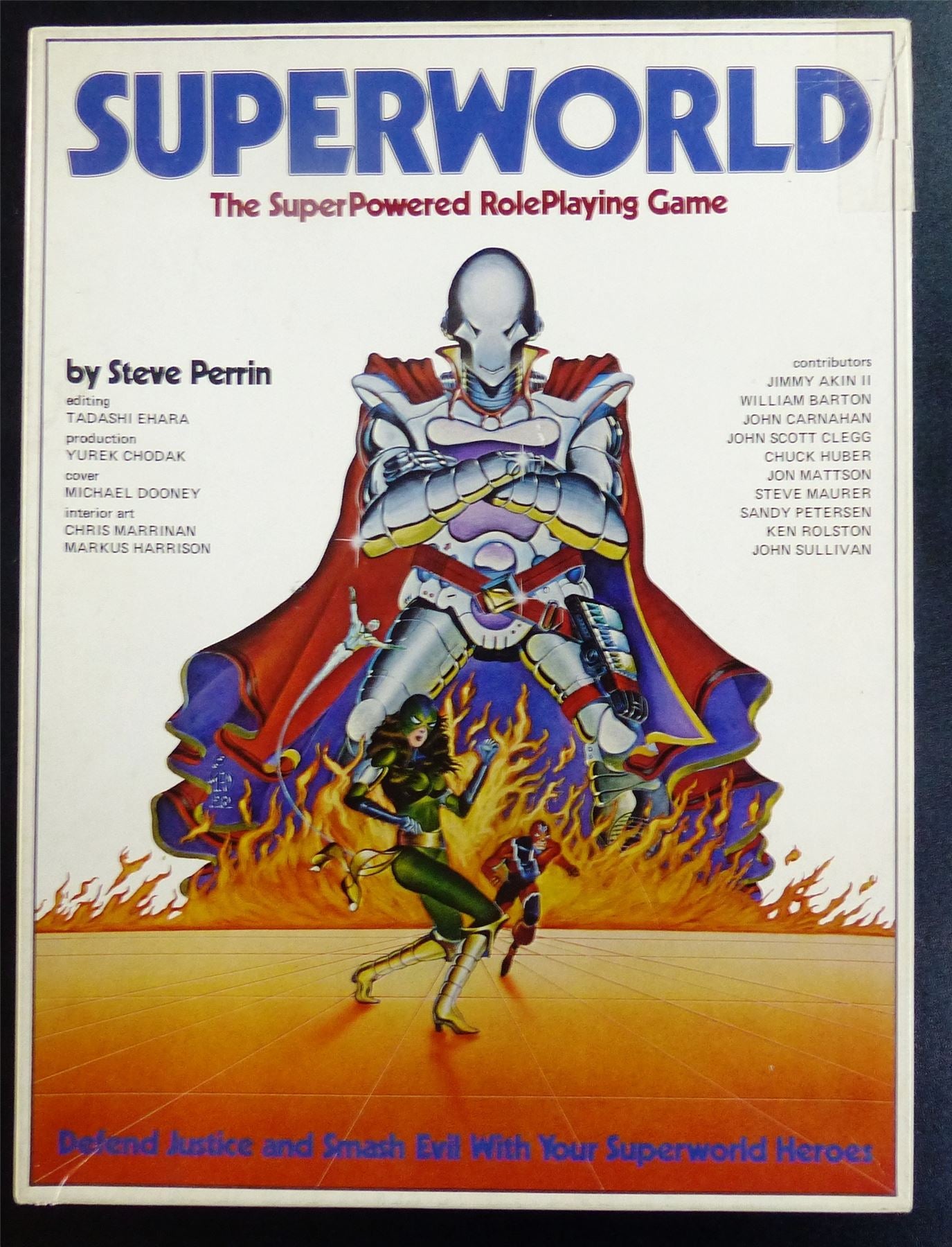 Superworld: Superpowered Roleplaying Game Classic OOP #1XN