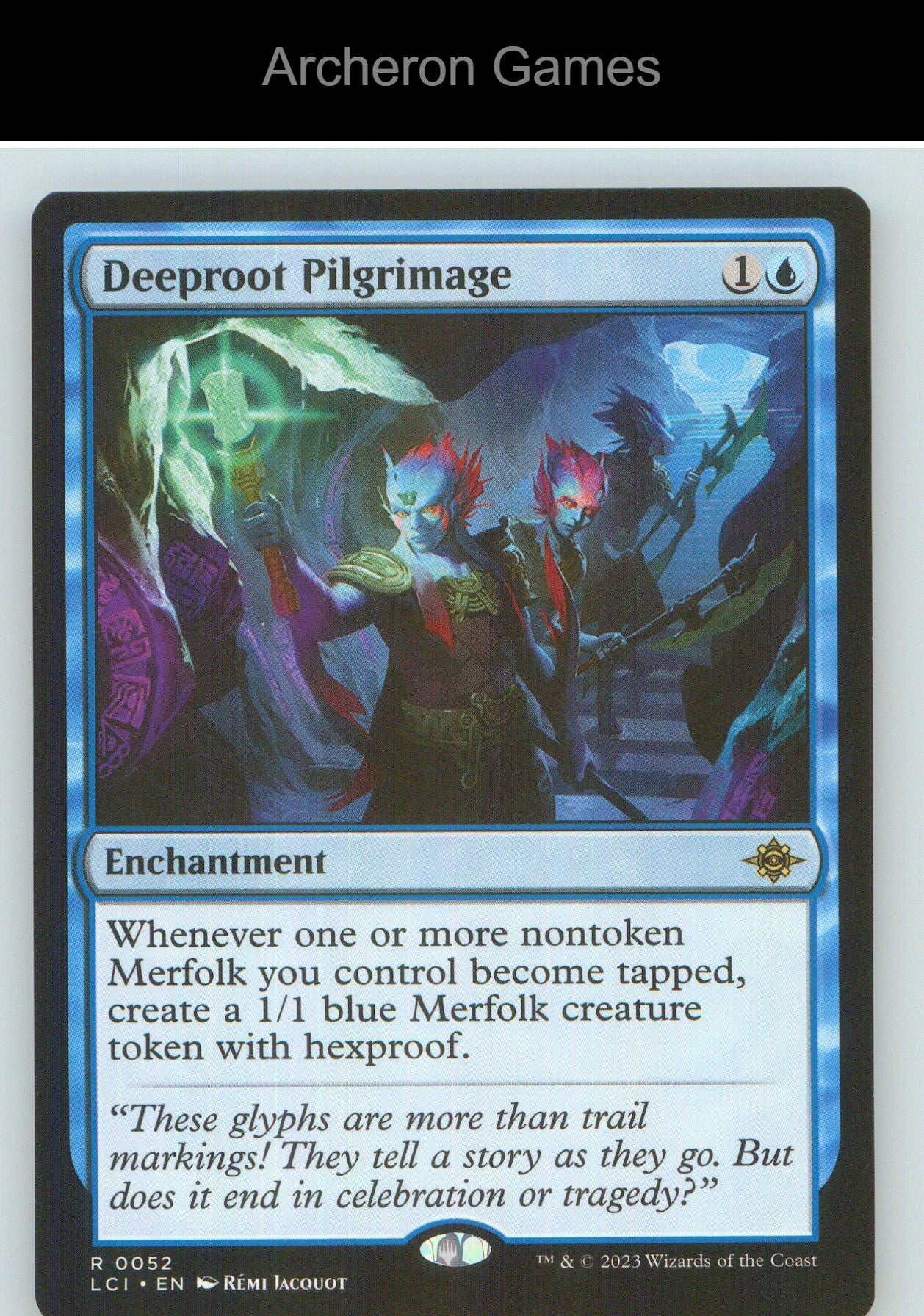 Deeproot Pilgrimage LCI 52 R MTG Card NM/EX+