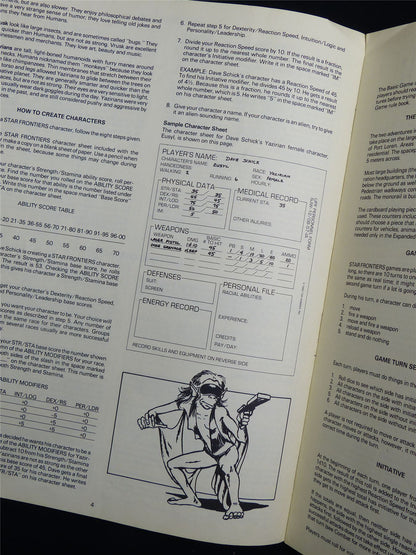 Star Frontiers: Alpha Dawn Basic Game Rules - Roleplay Booklet #2S2