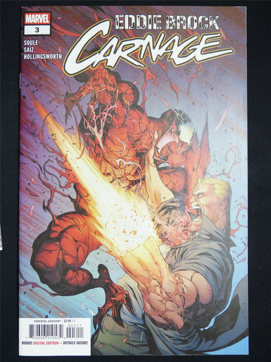 Eddie Brock CARNAGE #3 - Marvel Comic #EC