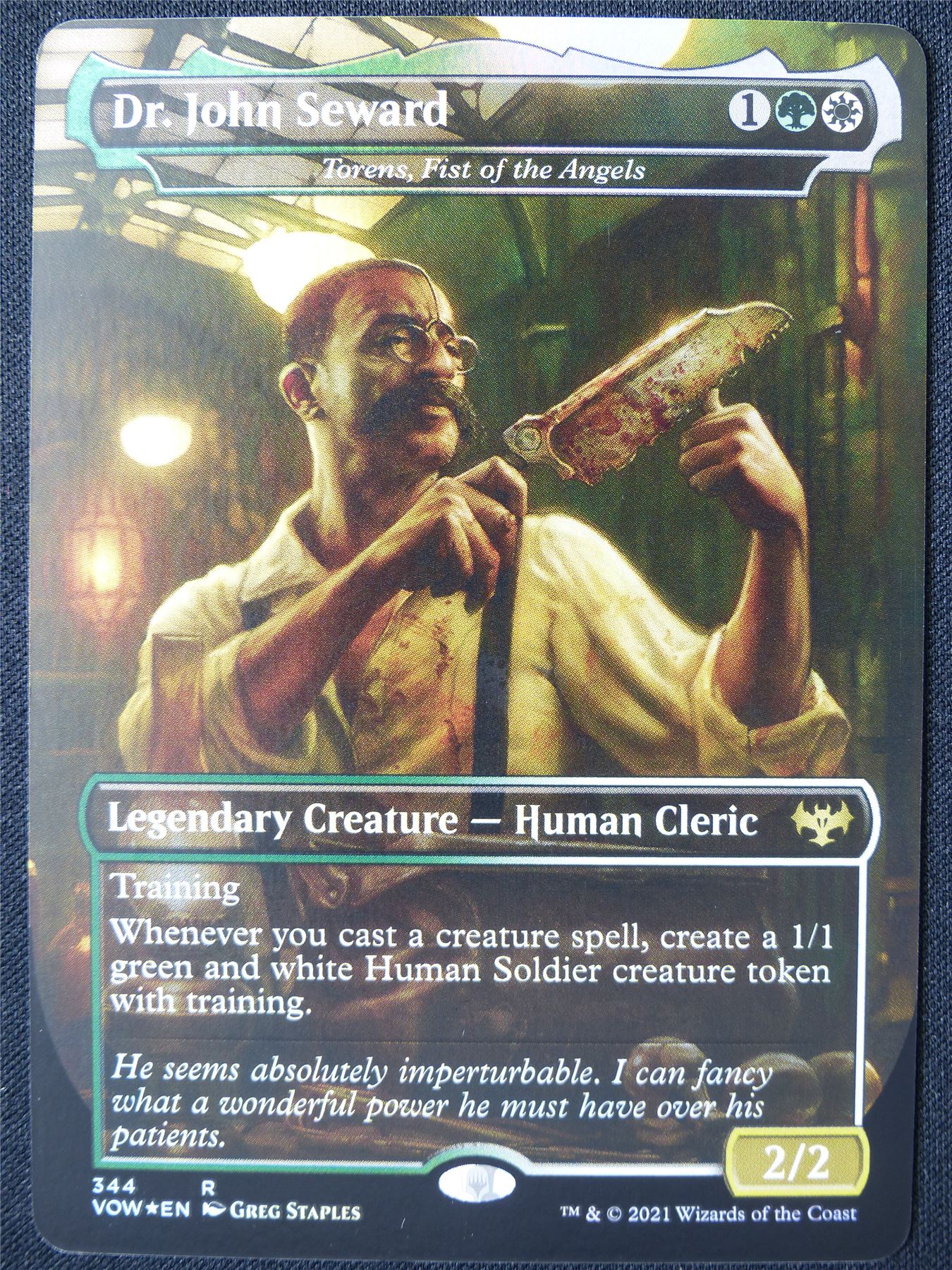 Dr. John Steward Borderless Foil - VOW - Mtg Card #1CH