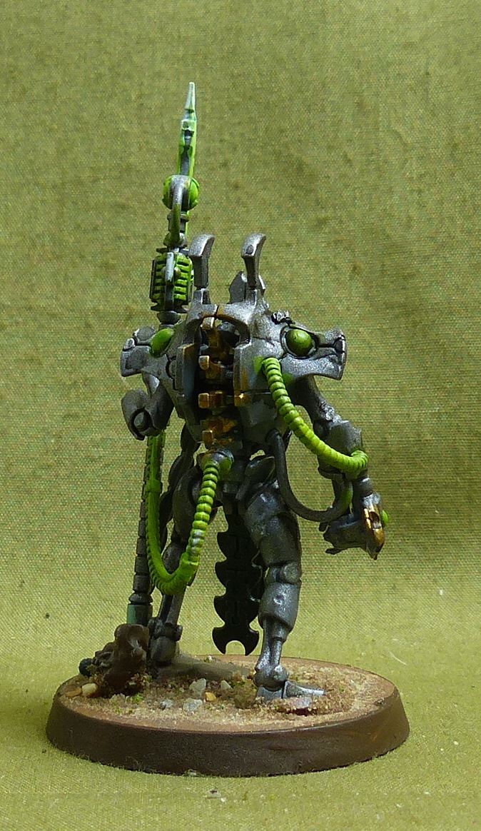 Overlord with Tachyon Arrow painted - Necrons - Warhammer 40K #2DM
