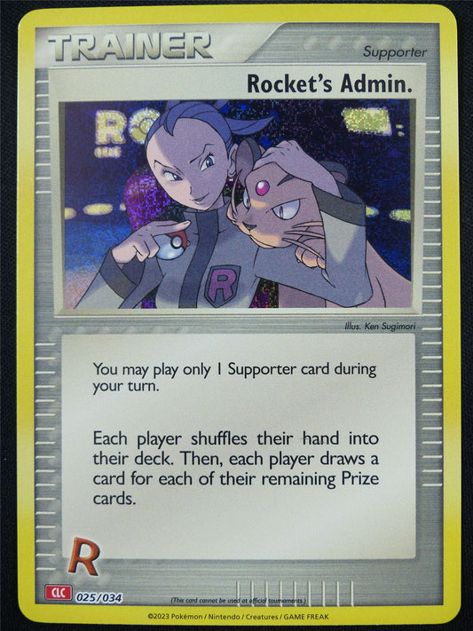 Rocket's Admin 026/034 Holo CLC - Classic Pokemon Card #4B2