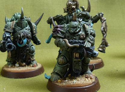 Plague Marines Painted - Death Guard - Warhammer 40K #3V6