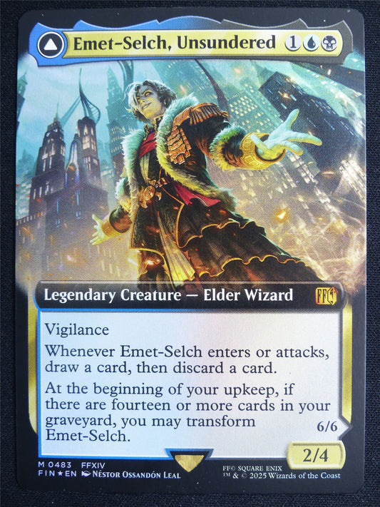 Emet-Selch Unsundered Extended Foil - FIN - Mtg Card #4LQ