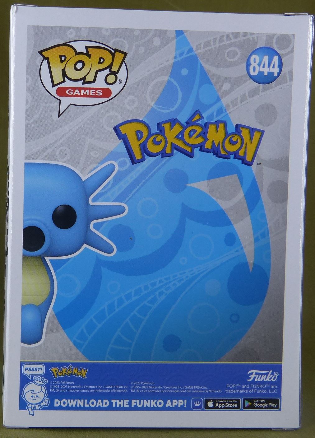 Horsea - Pokemon #922 - Funko POP #2XD