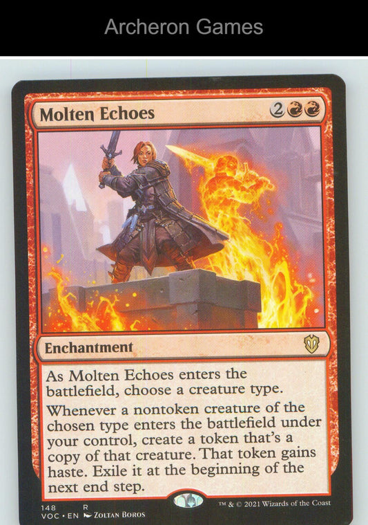 Molten Echoes VOC 148 R MTG Card NM/EX+