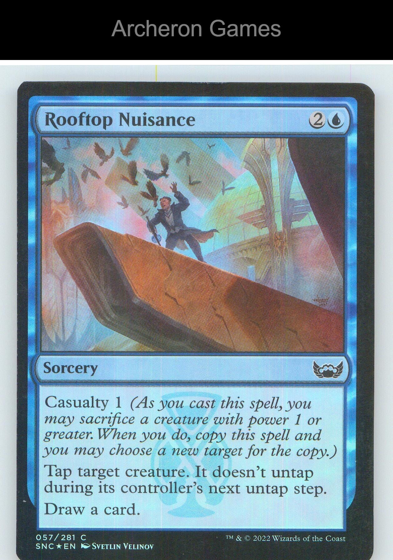 Rooftop Nuisance SNC 57 C MTG Card NM/EX+ Foil