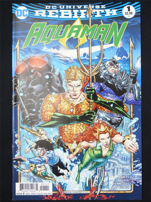 AQUAMAN #1 Rebirth - DC Comic #1HT