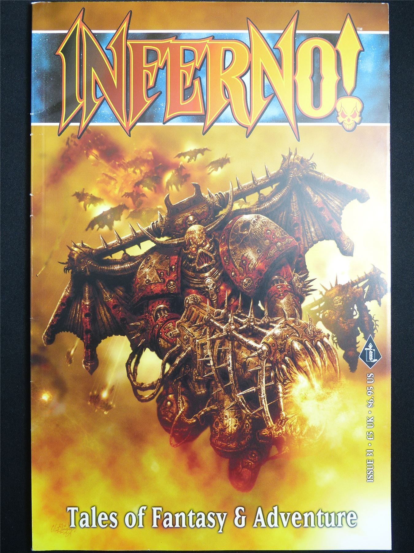 Inferno! Tales of Fantasy and Adventure #31 - Games Workshop Black Library Publication #1OF