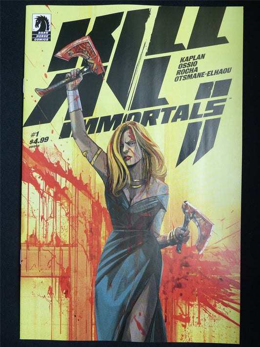 KILL All Immortals #1 - Oct 2025 Dark Horse Comic #4V0