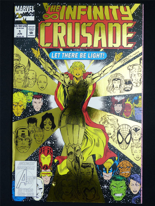The INFINITY Crusade #1 Foil Cover - Marvel Comic #4AE